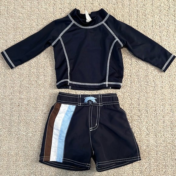 Boys Infant Swim Set Sz M 18-22lbs - Picture 1 of 6